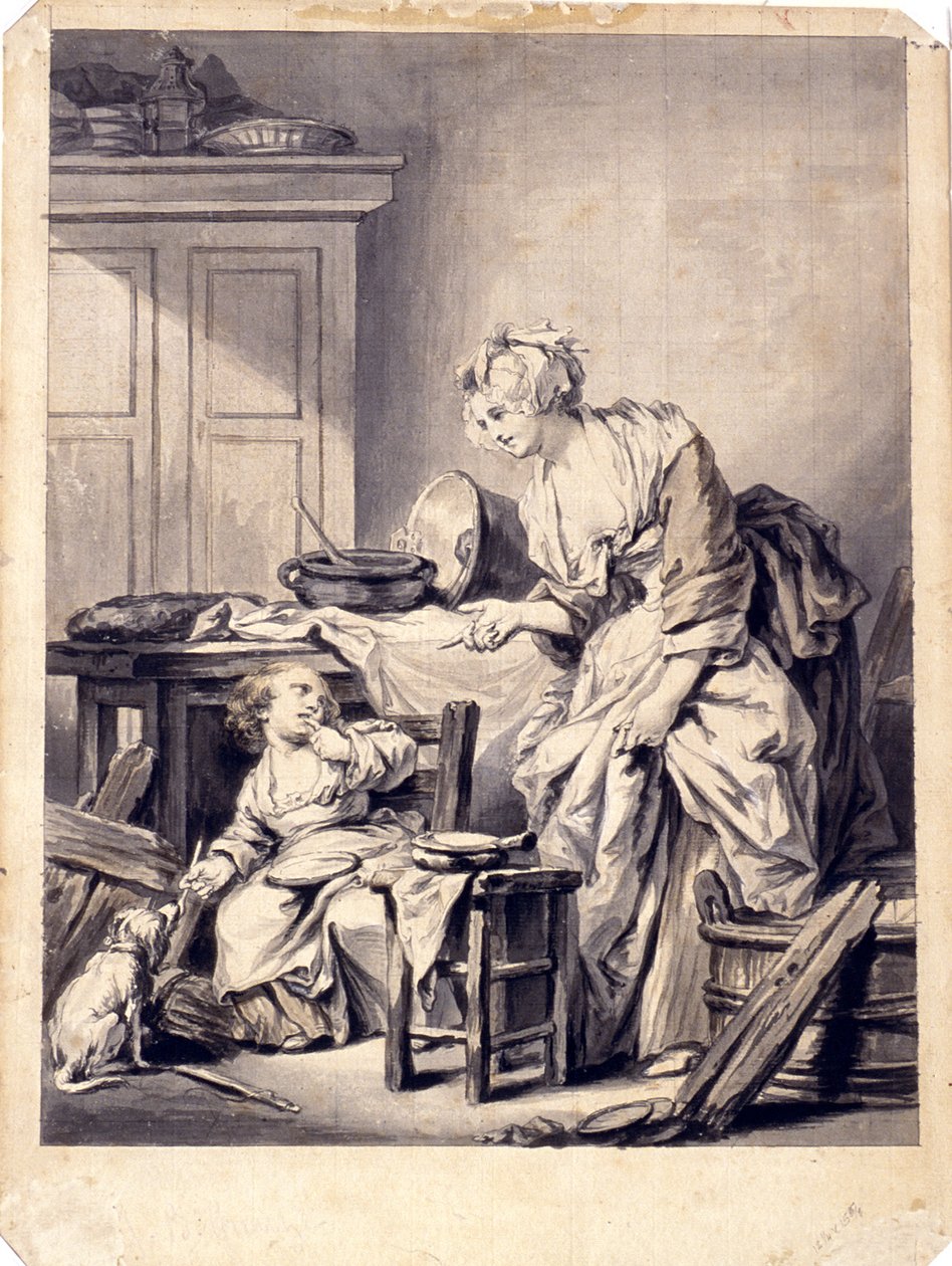 Mateřská výtka od Jean-Baptiste Greuze