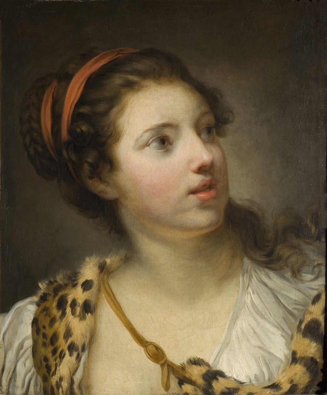 Nymfa Kallistó od Jean-Baptiste Greuze