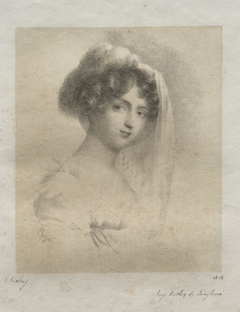 Paní. Horace Vernet od Jean-Baptiste Isabey
