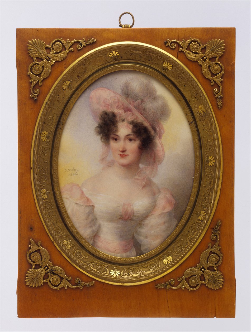 Paní Rufus Primeová (Augusta Temple Palmer, 1807-1840) od Jean-Baptiste Isabey