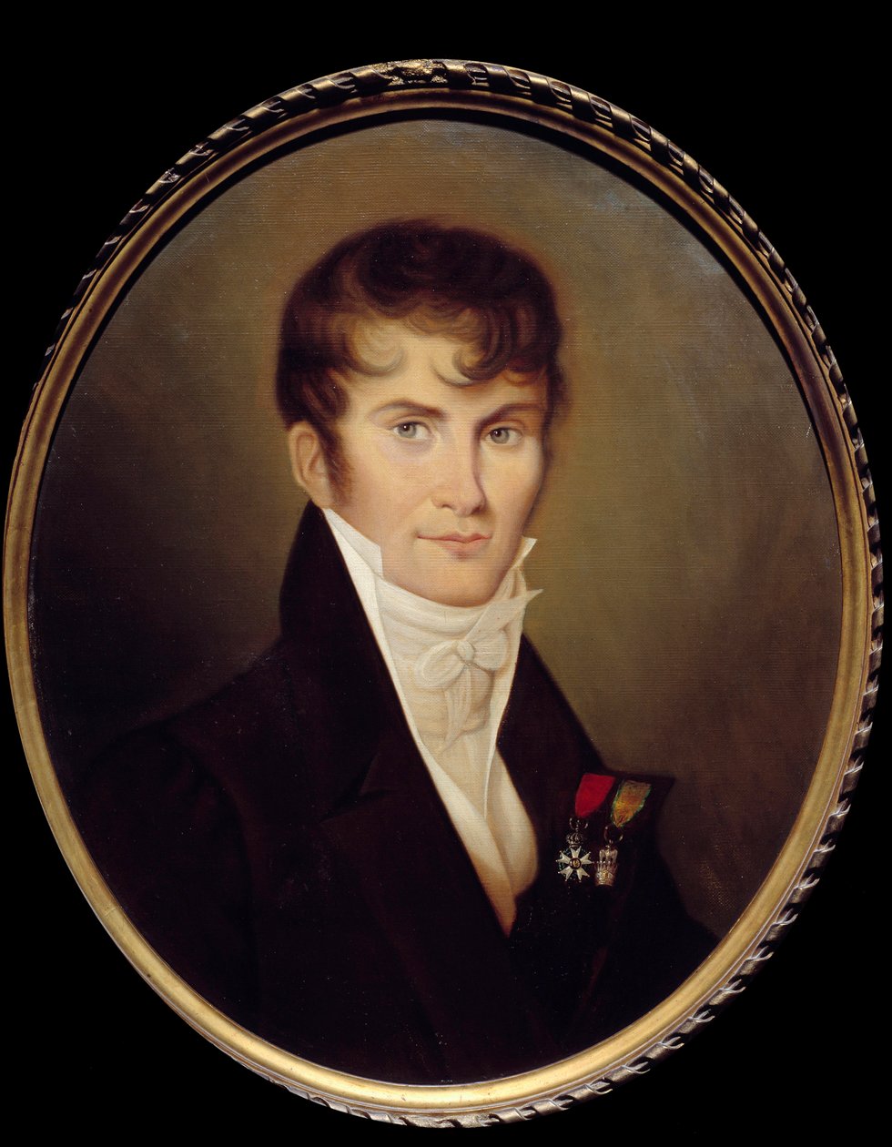 Portrét Clauda Francise, barona de Meneval (1778-1850), tajemníka Napoleona Bonaparta. Obraz Jean Baptiste Isabey (1767-1855) od Jean Baptiste Isabey