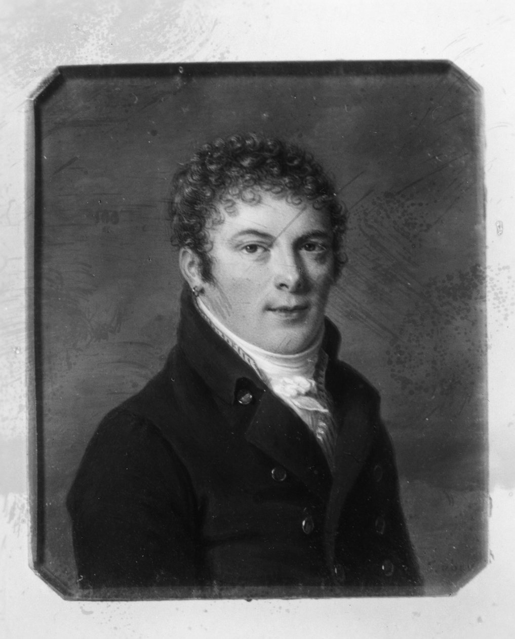 Portrét muže od Jean-Baptiste Isabey