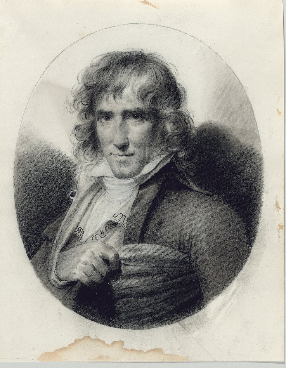 Portrét umělce Josepha Chinarda od Jean-Baptiste Isabey