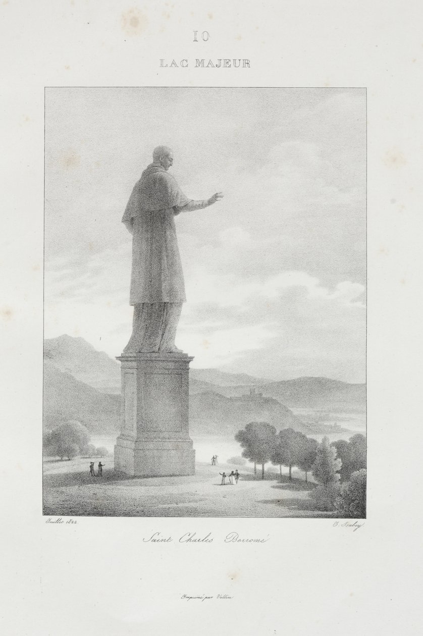 Cesta do Itálie v roce 1822 od Jean-Baptiste Isabey