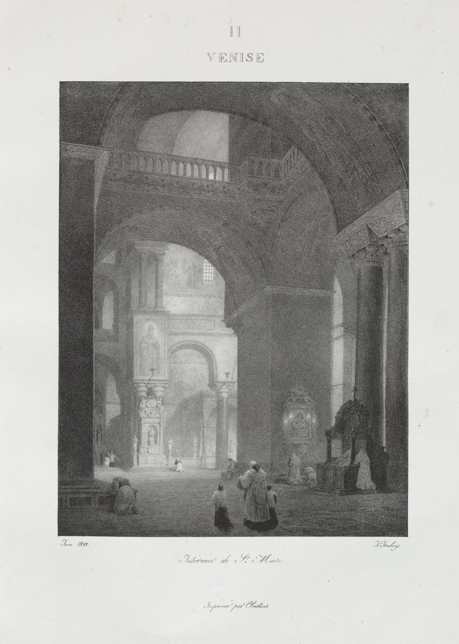 Cesta do Itálie v roce 1822 od Jean-Baptiste Isabey