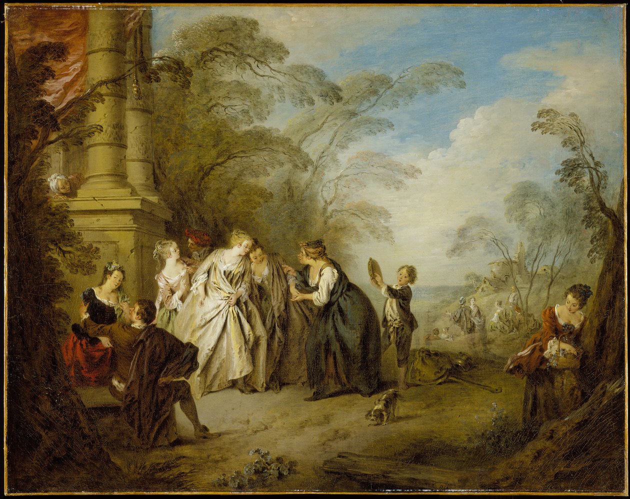 Věštkyně od Jean-Baptiste Joseph Pater