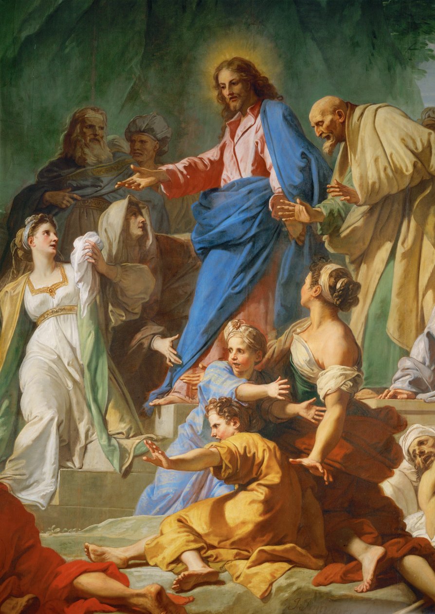 La resurrection de Lazare - vzkříšení Lazara ... od Jean Baptiste Jouvenet