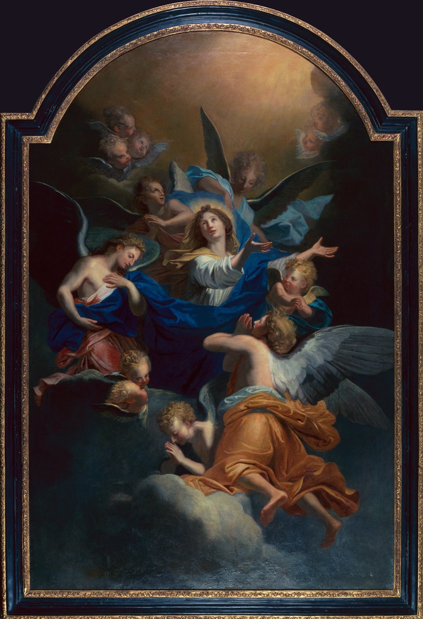 Nanebevzetí Panny Marie (olej na plátně) od Jean Baptiste Jouvenet