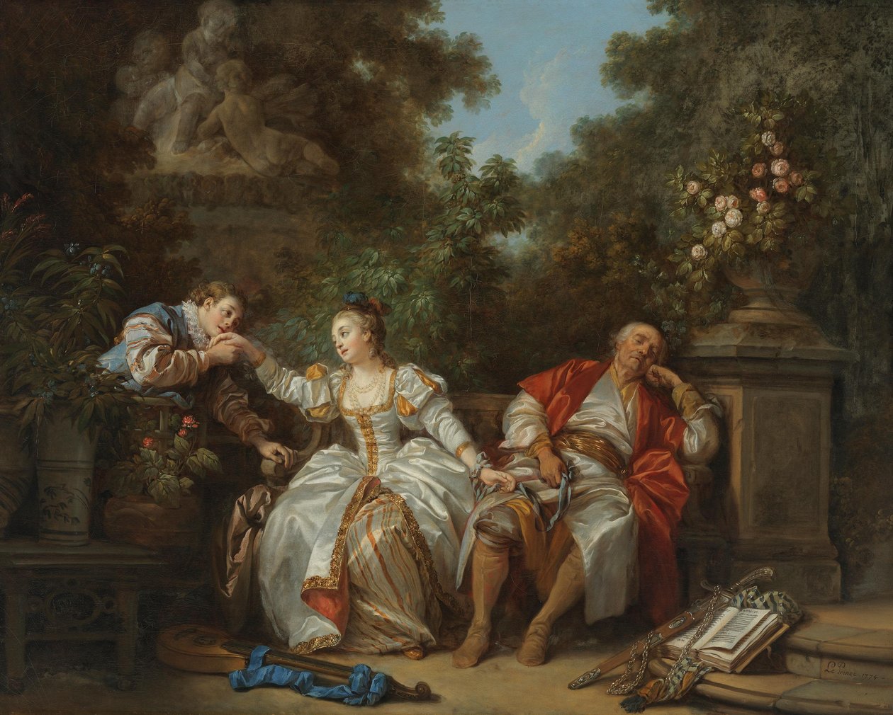 Tajný milenec od Jean-Baptiste Le Prince
