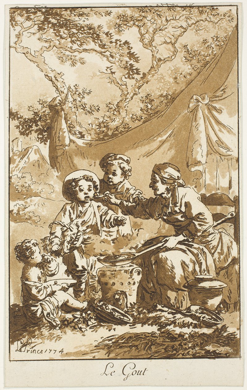 Chuť od Jean-Baptiste Le Prince
