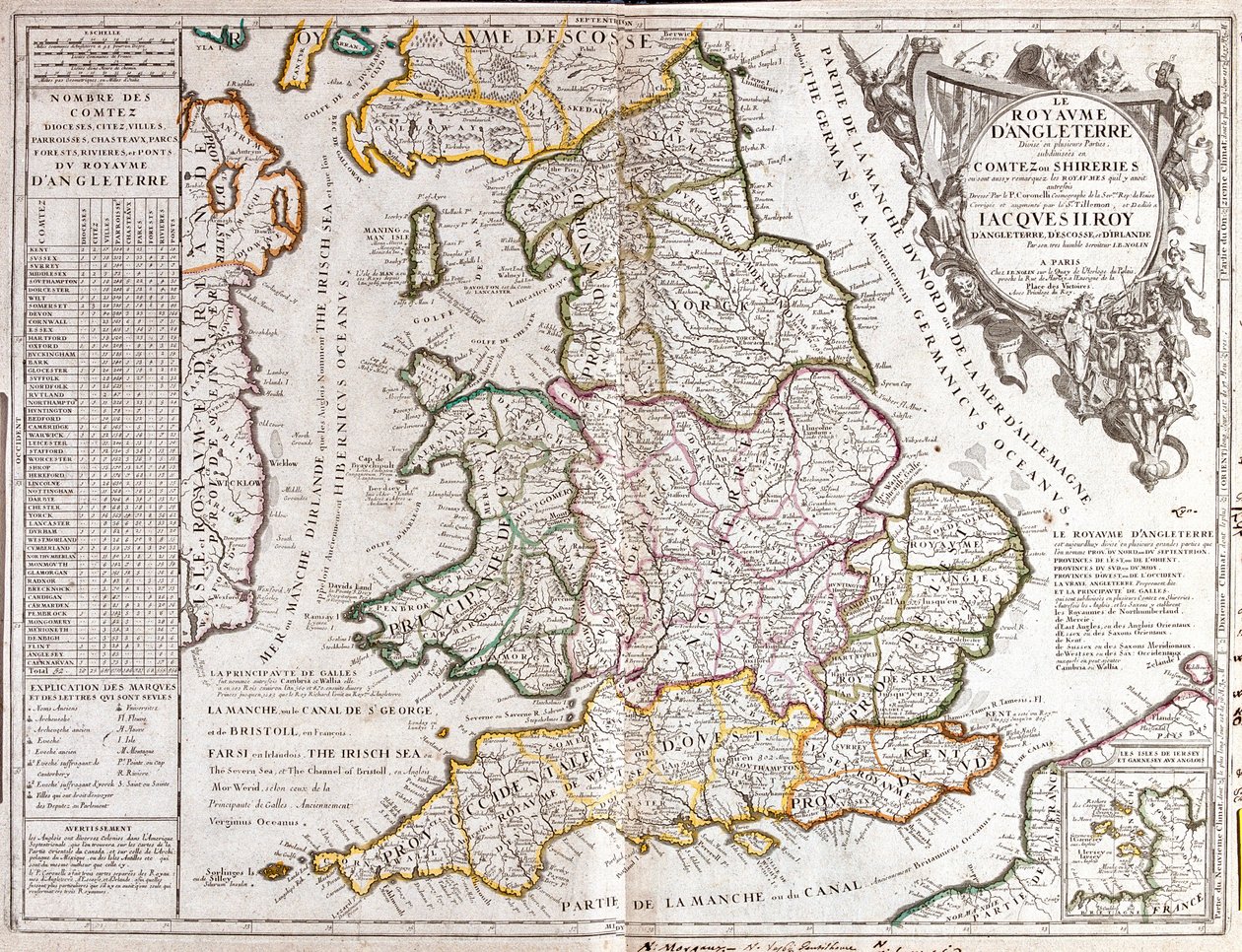 Velká Británie od Jean Baptiste Nolin