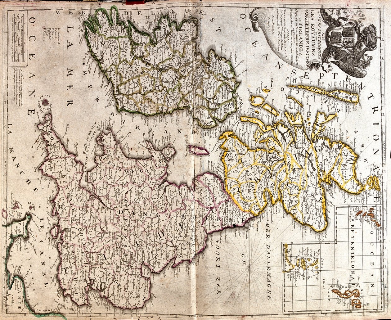 Velká Británie a Irsko od Jean Baptiste Nolin