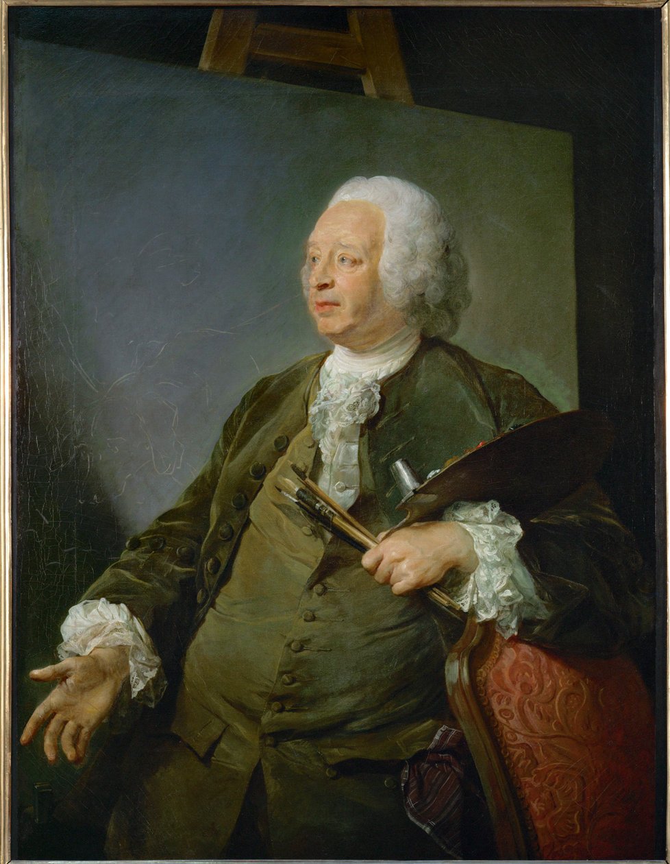 Malíř Jean-Baptiste Oudry ... od Jean-Baptiste Perronneau