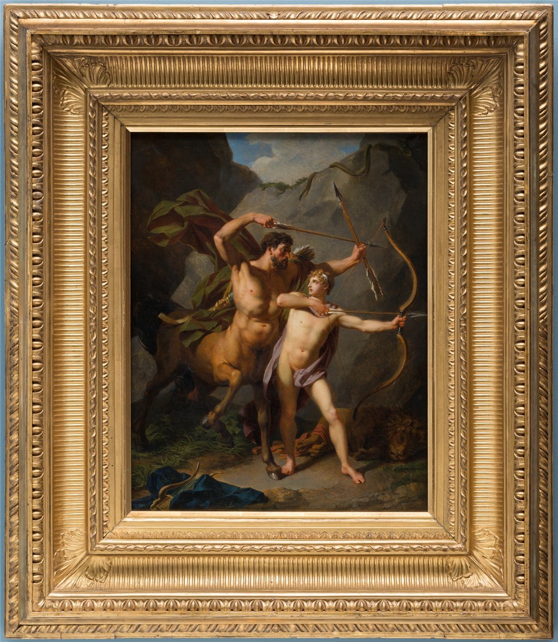 Achillovo vzdělání od Jean-Baptiste Regnault
