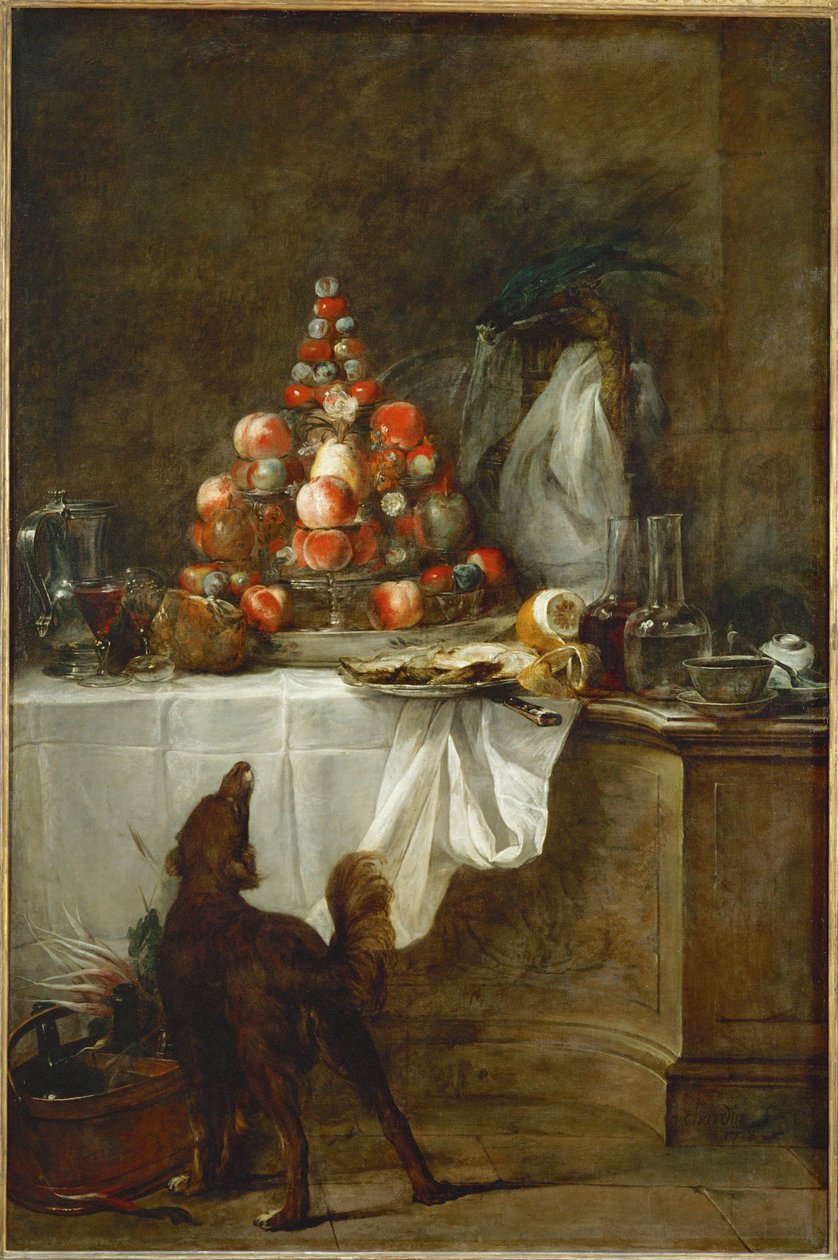 Bufet ... od Jean-Baptiste Simeon Chardin