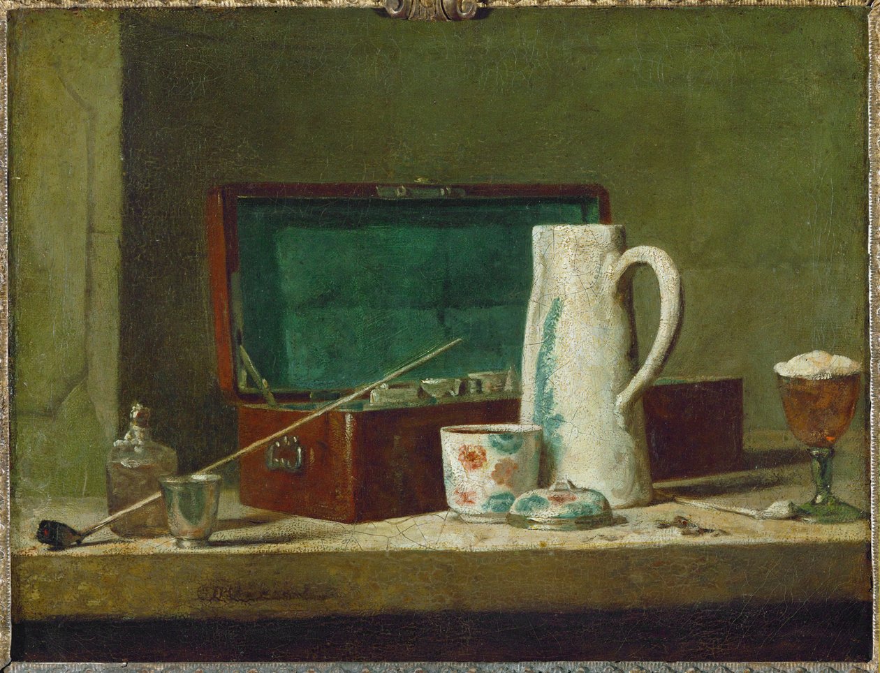 Dýmky a vázy na pití ... od Jean Baptiste Simeon Chardin