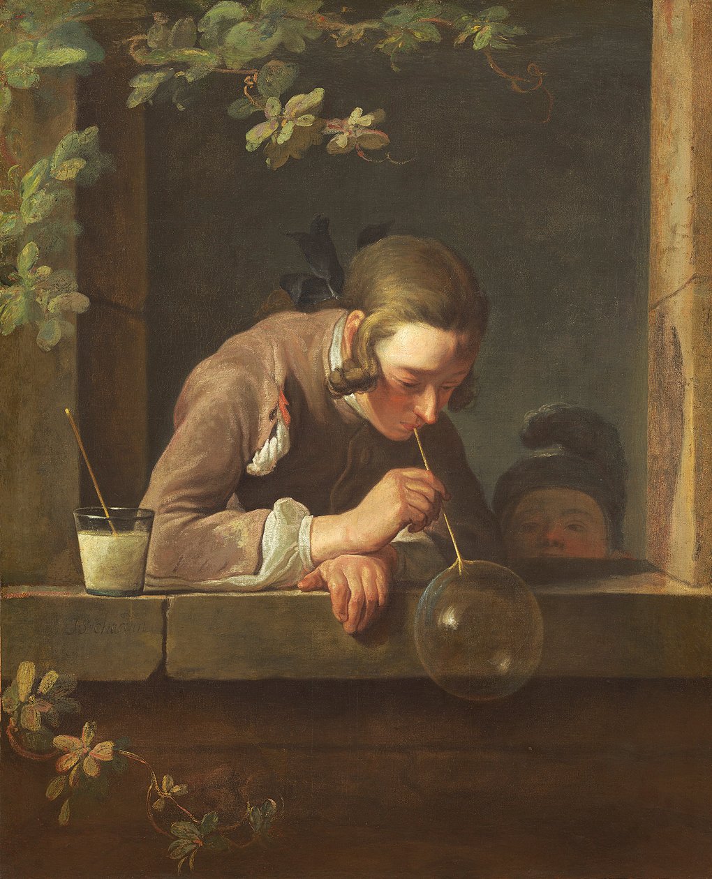 Mýdlové bubliny, c. 1733-34 (olej na plátně) od Jean Baptiste Simeon Chardin