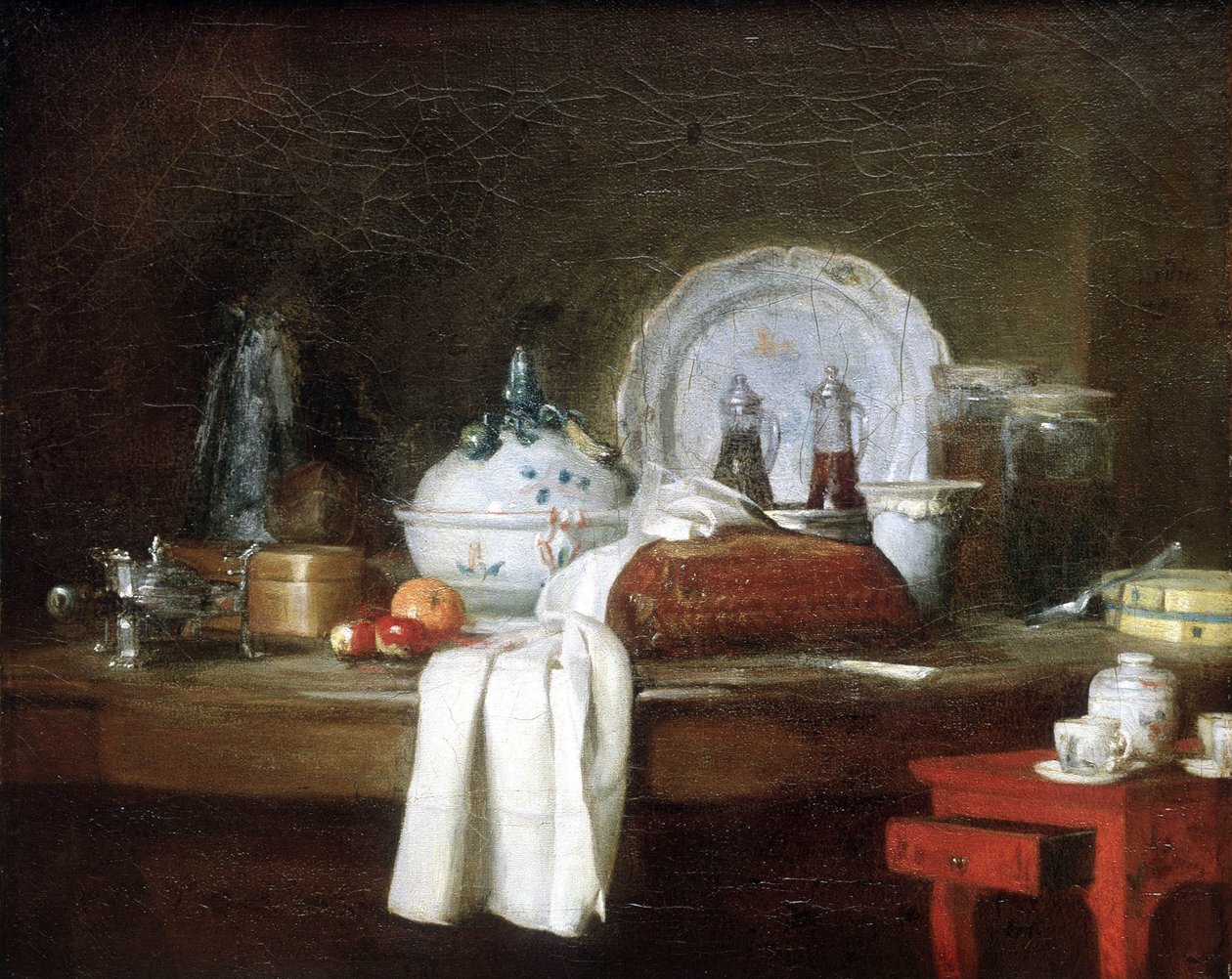 Stálý život od Jean Baptiste Simeon Chardin