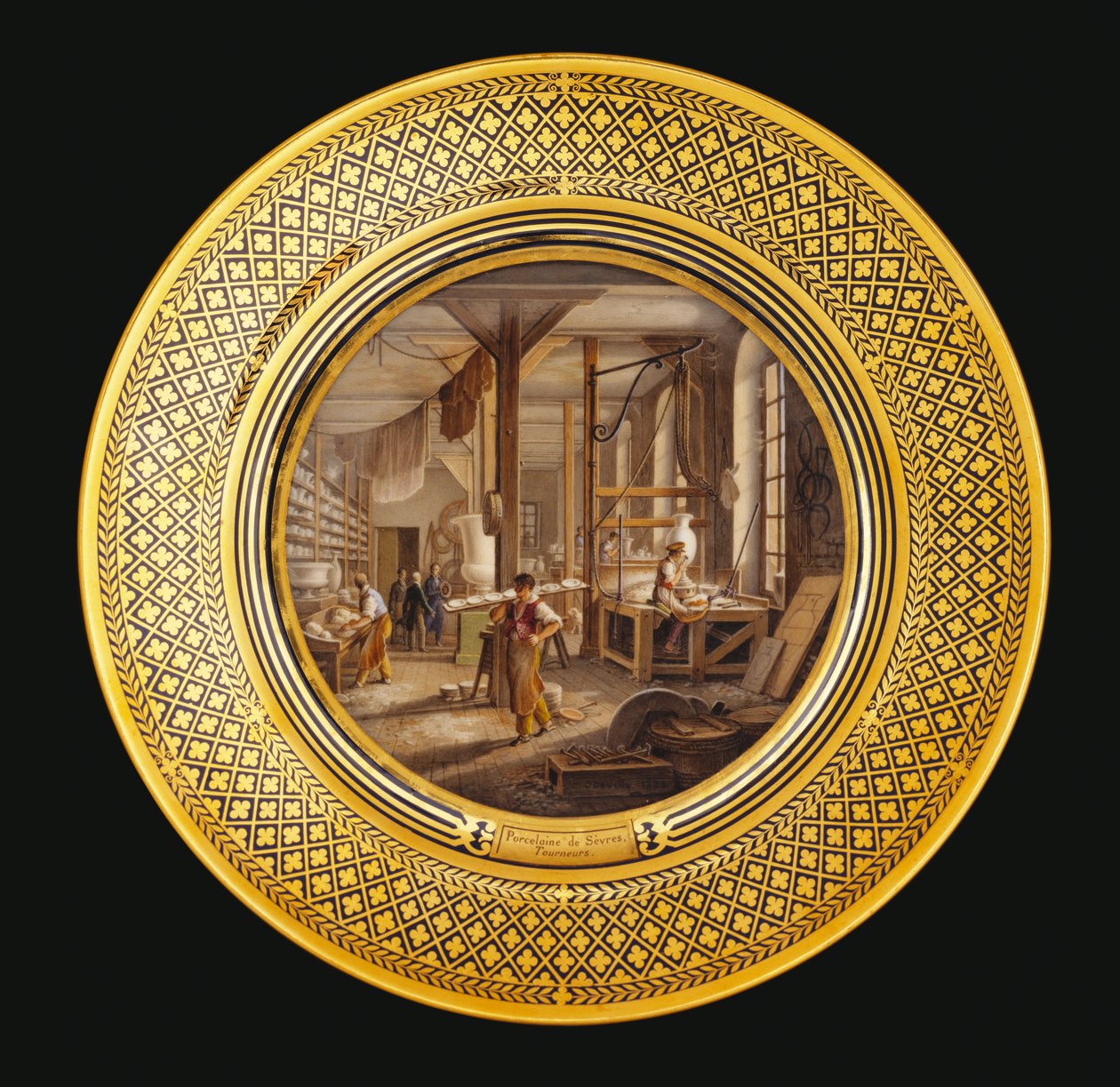 Porcelán Sevres, cca 1820-1835 (porcelán) od Jean Charles Develly