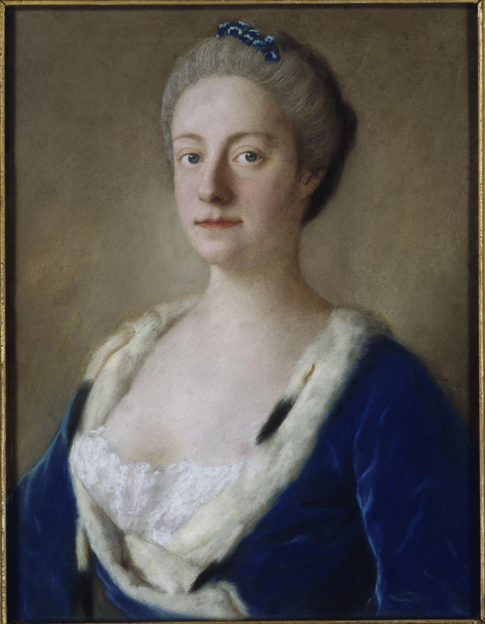 Portrét Marie Doublet van Groenstein, lady Holdernesse od Jean-Étienne Liotard