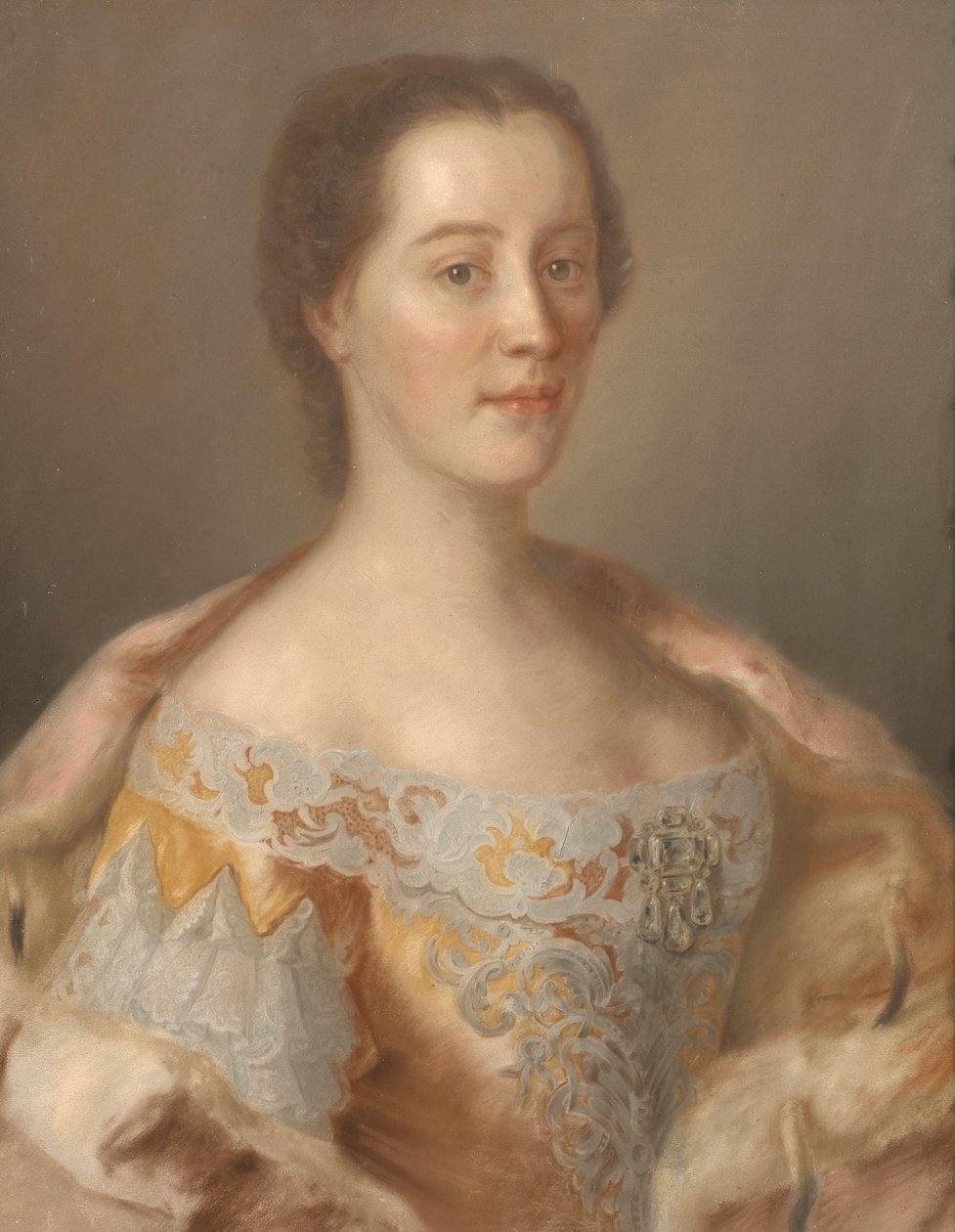 Portrét arcivévodkyně Marie Anny Rakouské od Jean Etienne Liotard