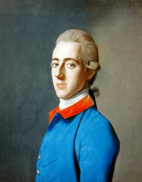 Portrét Edwarda Moranta (pastel na papíře) od Jean Étienne Liotard