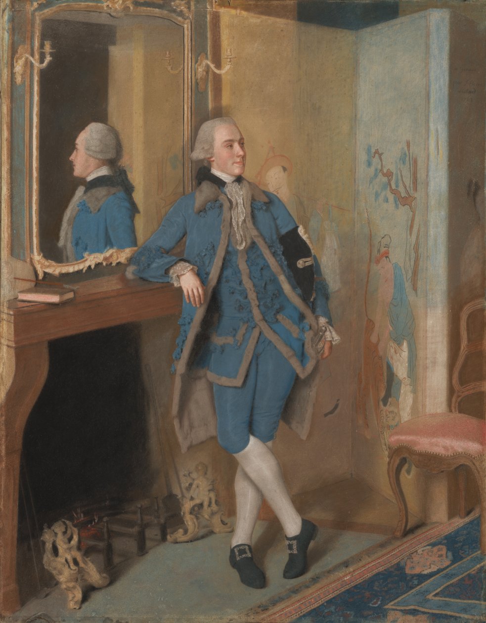 Portrét Johna, lorda Mountstuarta, pozdějšího 4. hraběte a 1. markýze z Bute od Jean-Étienne Liotard