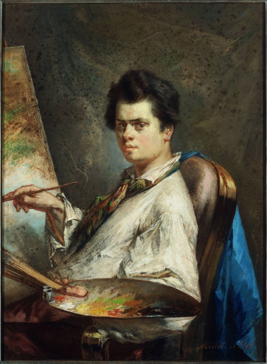 Portrét Louise-Alexandra Marollese od Jean-Francois Millet