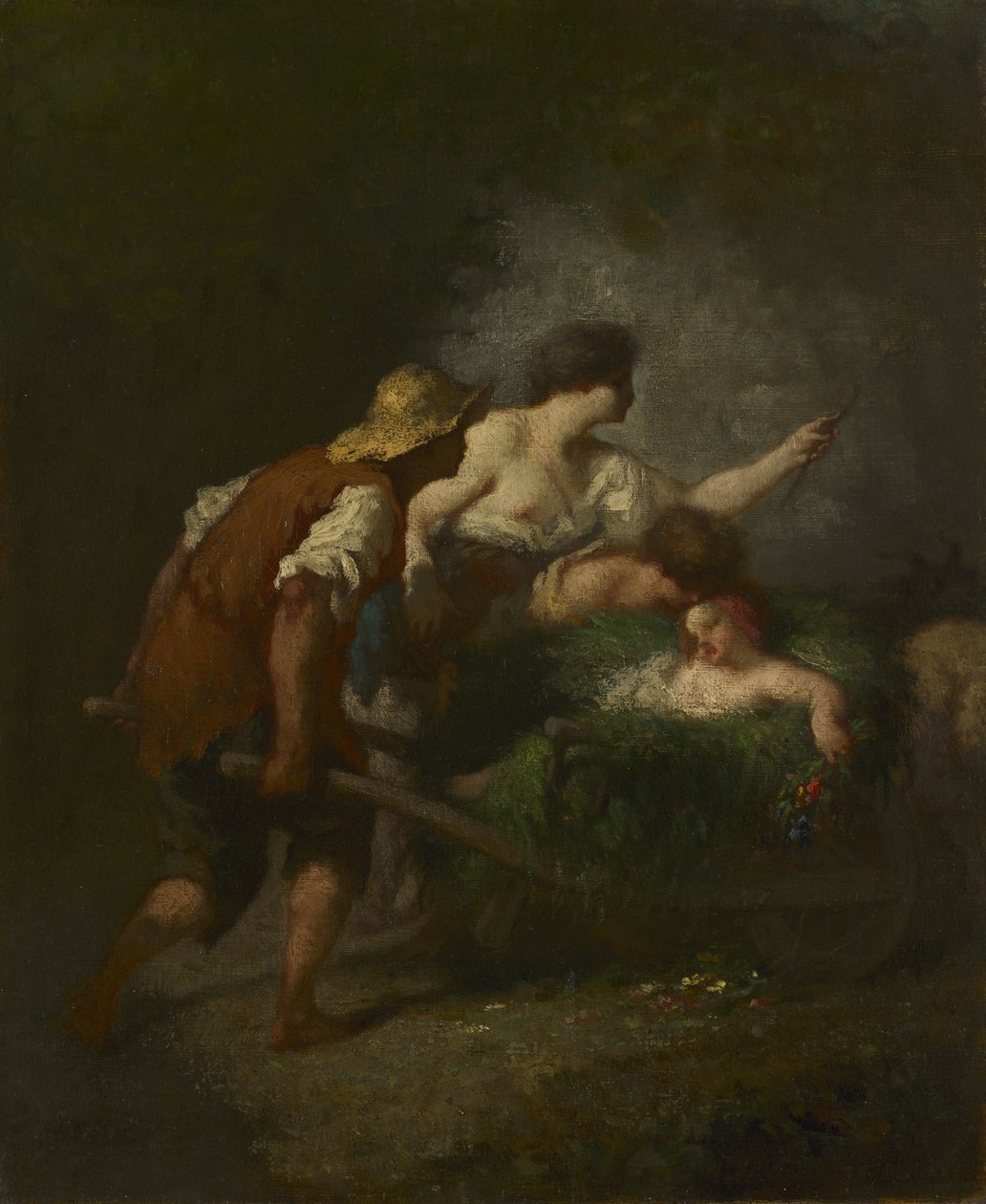 Návrat z Pole od Jean-Francois Millet