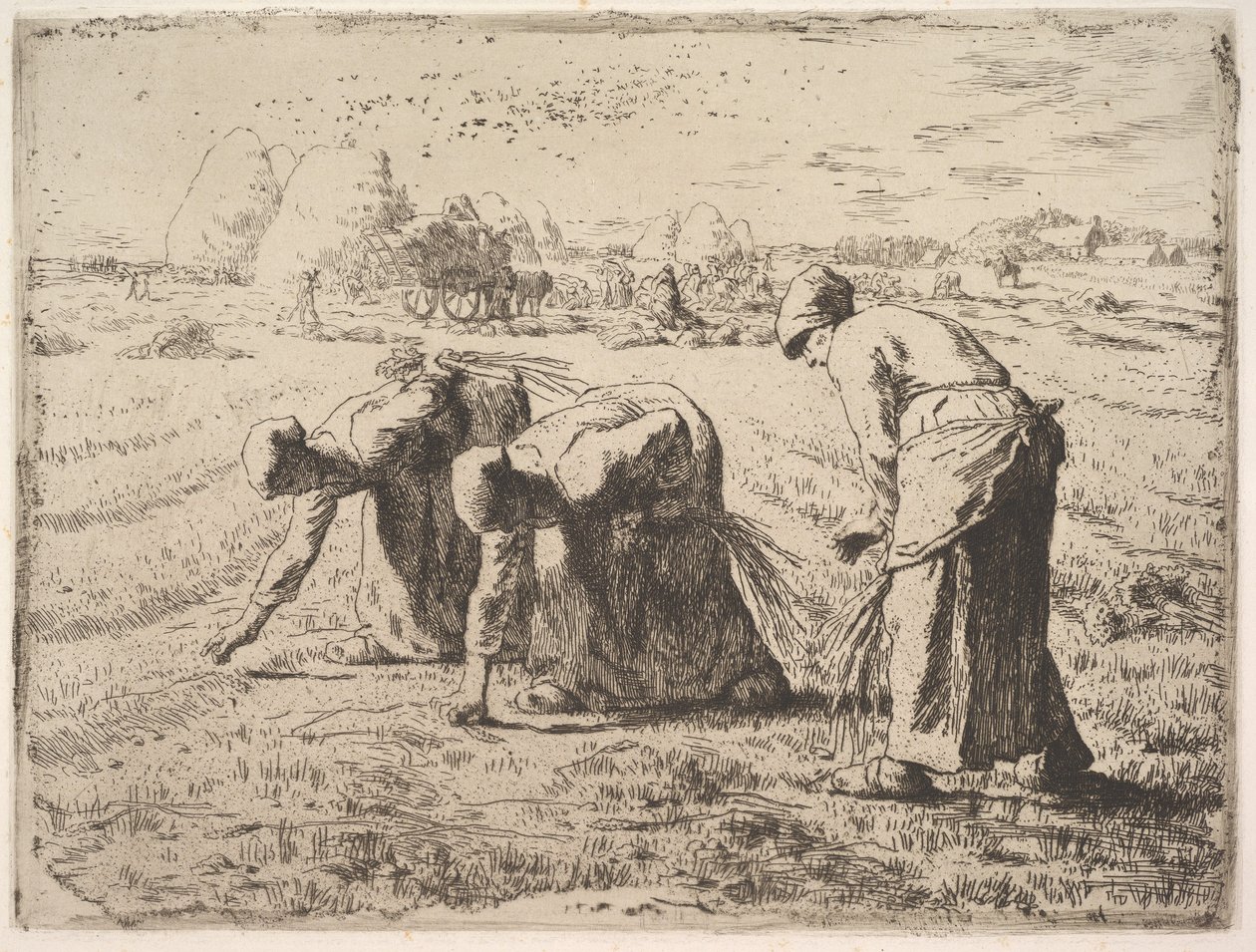 Sběrači od Jean-Francois Millet