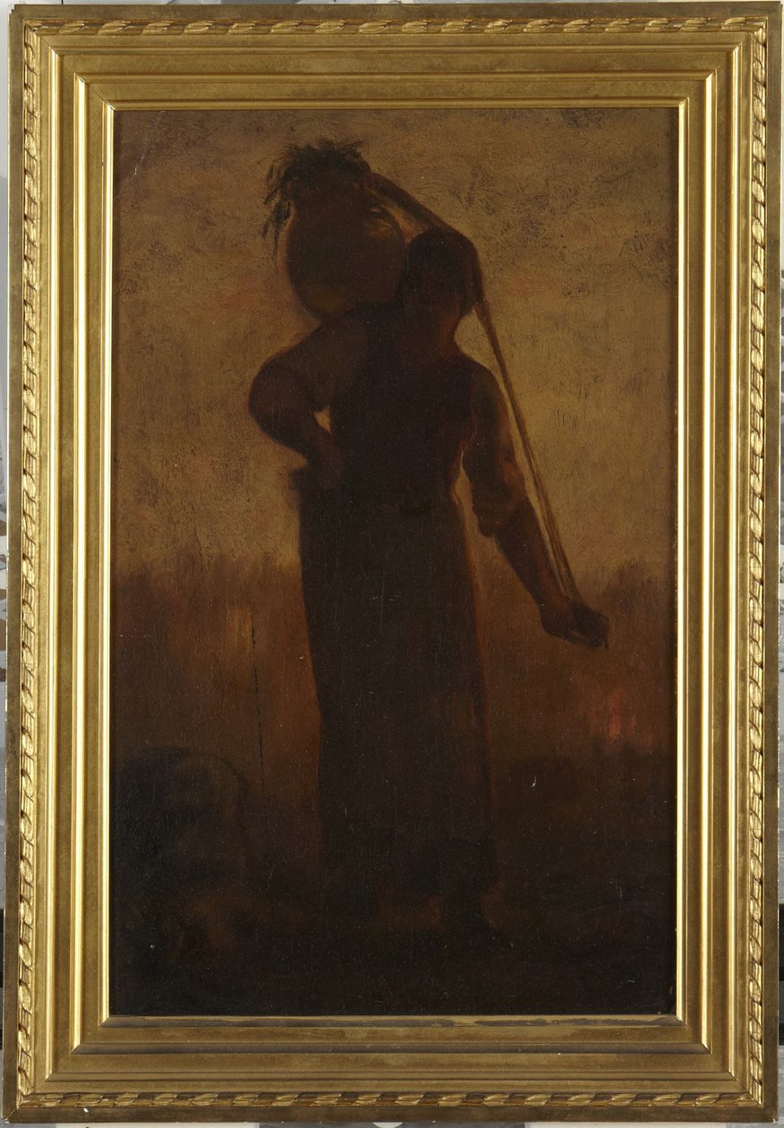 Die Normandie-Milchmädchen od Jean-Francois Millet
