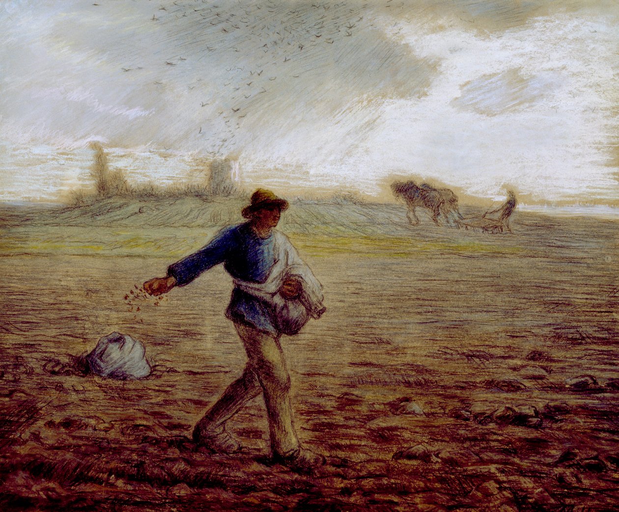 Rozsévač od Jean-Francois Millet