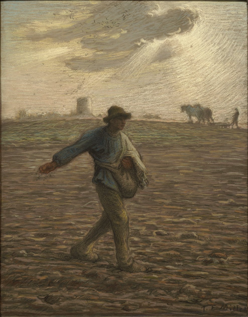 Rozsévač od Jean-Francois Millet