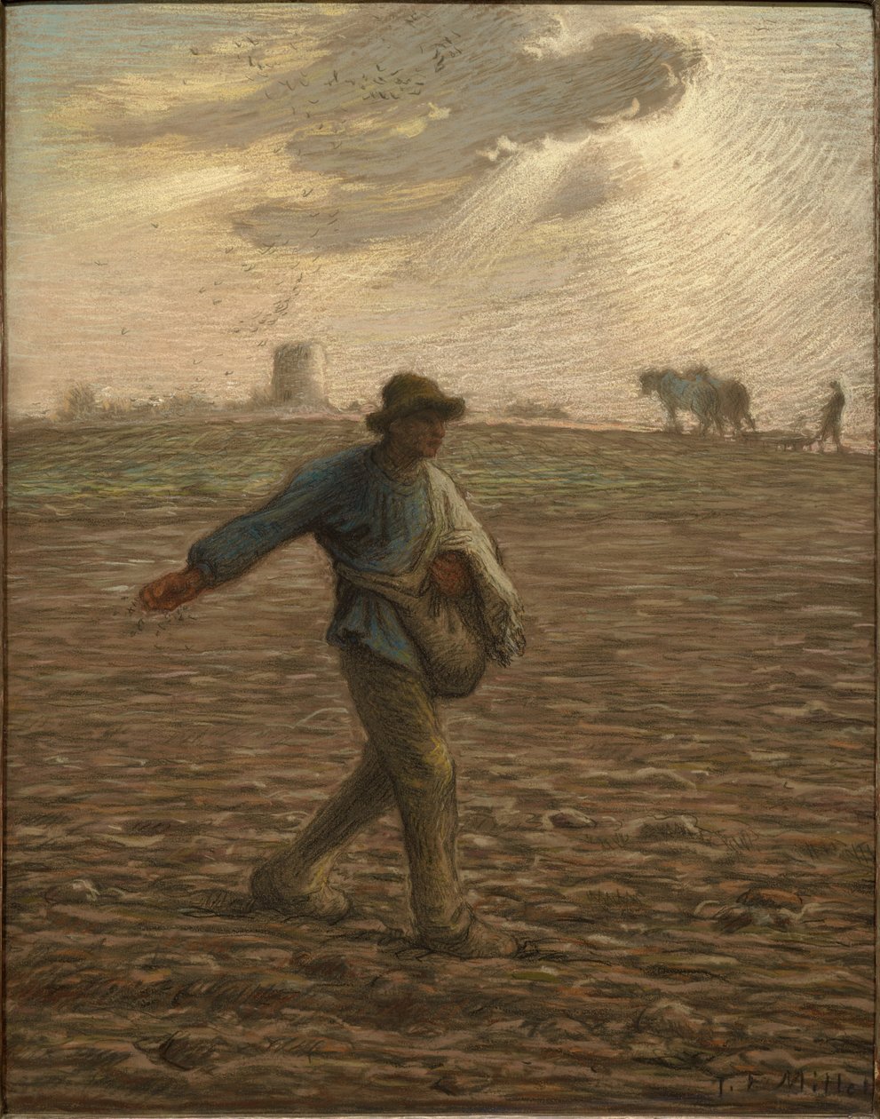 Rozsévač od Jean-Francois Millet