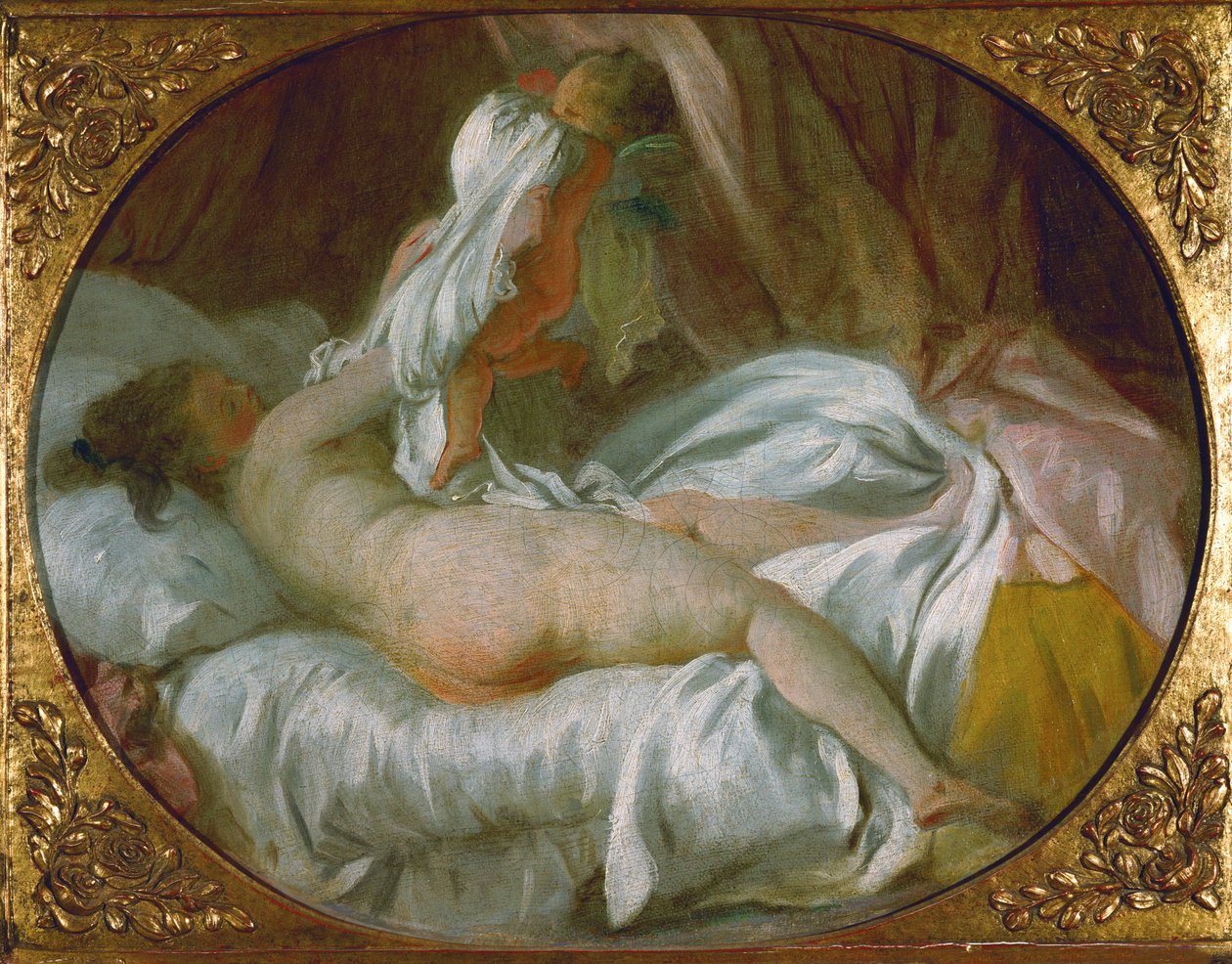 Sundání trička... od Jean Honore Fragonard