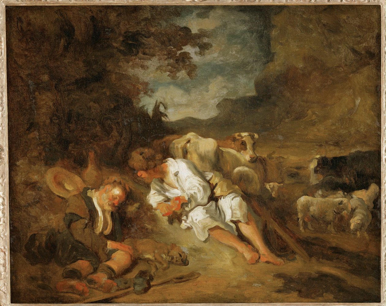 Merkur a Argos... od Jean-Honore Fragonard