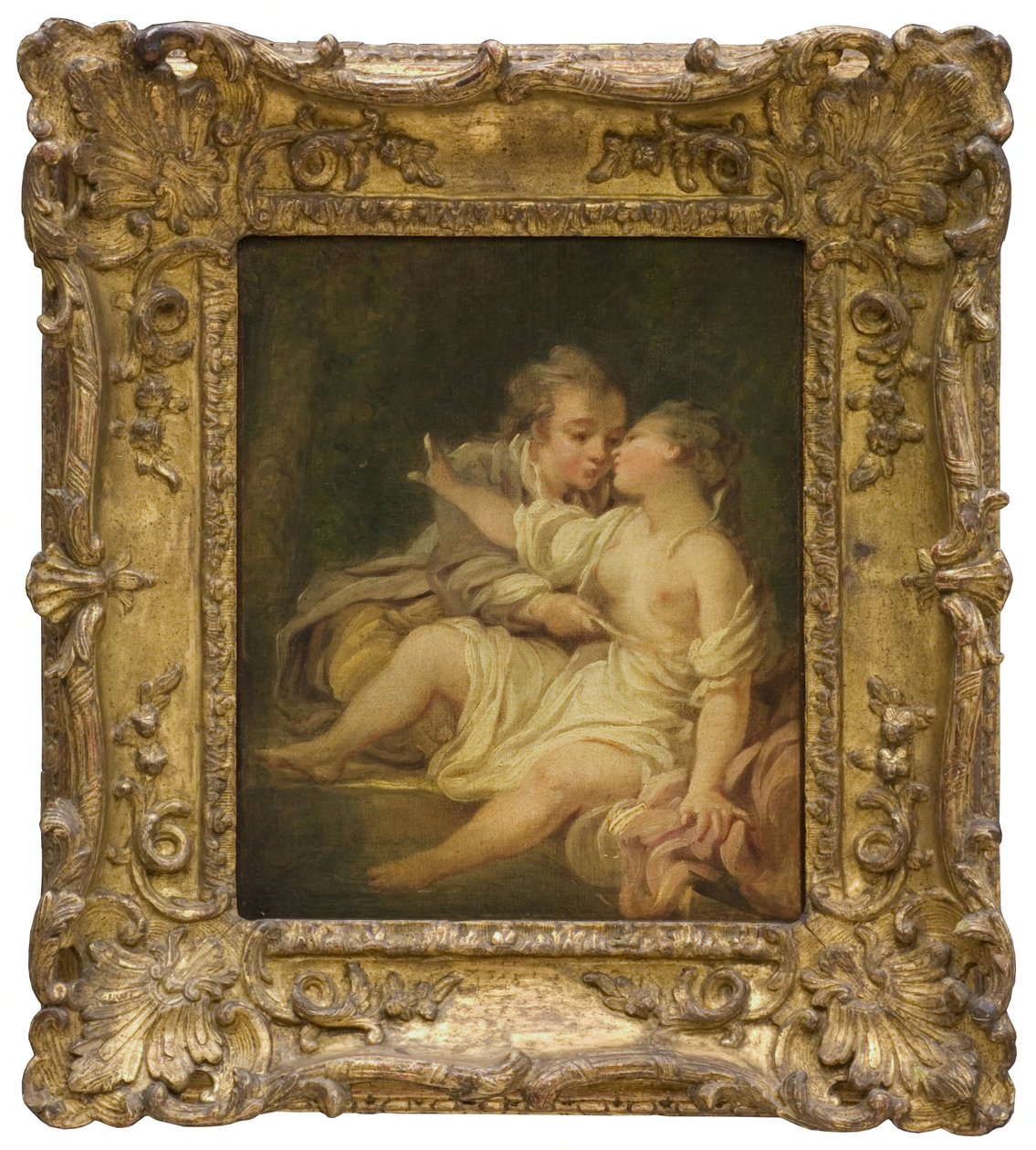Překvapení v Bathu od Jean-Honore Fragonard