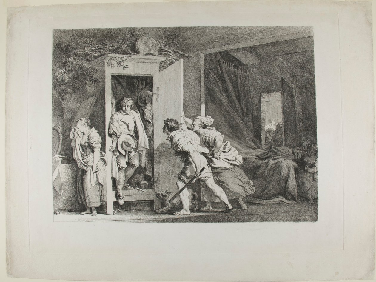 Skříň od Jean-Honore Fragonard