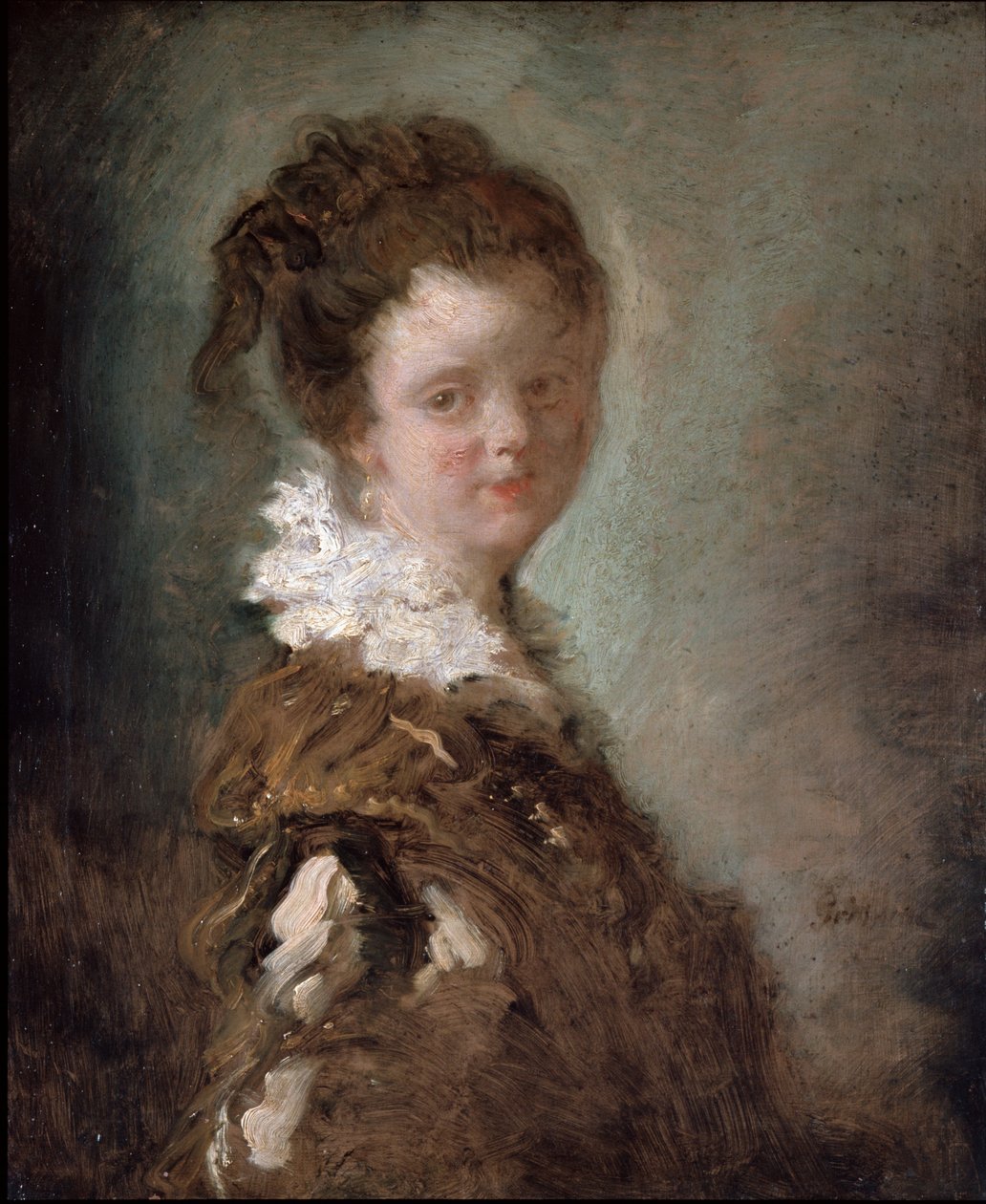 Mladá žena od Jean-Honore Fragonard