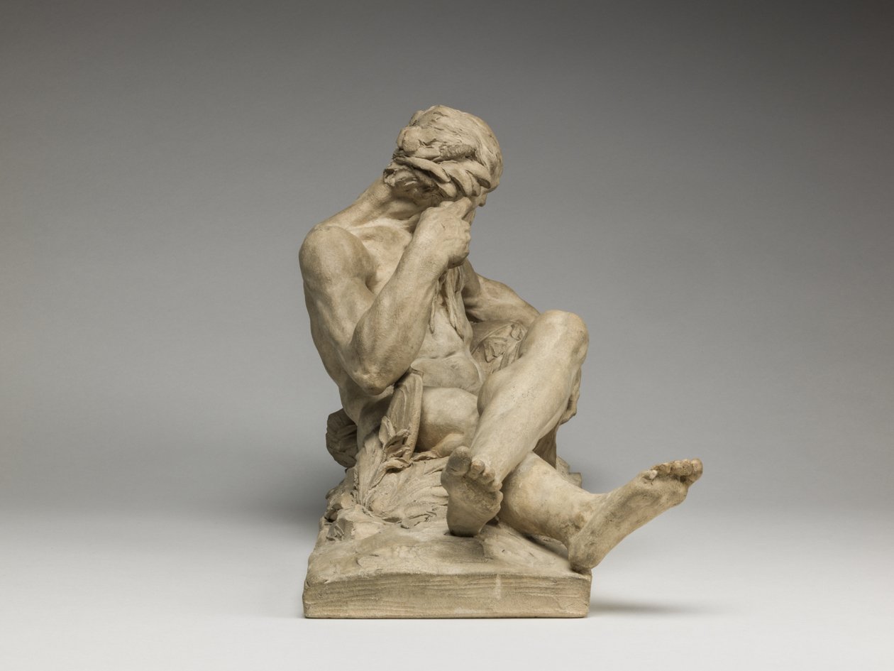 River God, 1755 (terakota) od Jean Jacques Caffieri