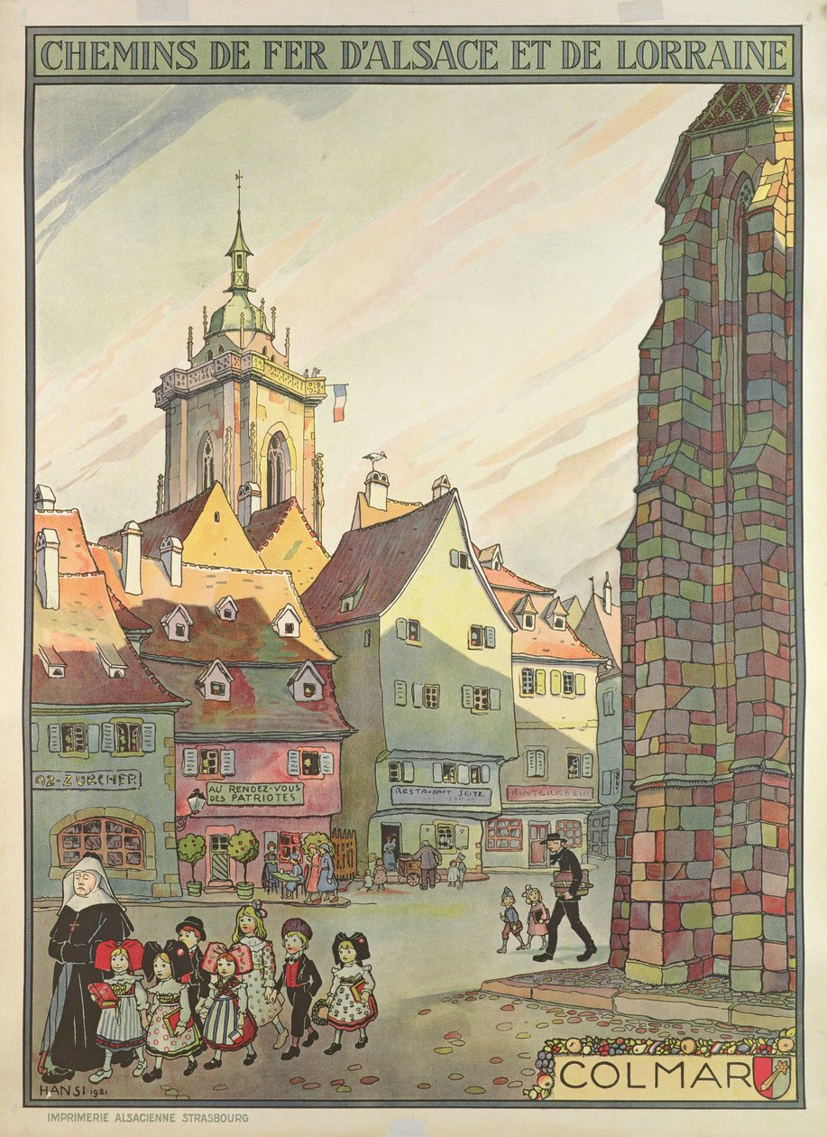 Plakát Colmar od Jean Jacques Waltz