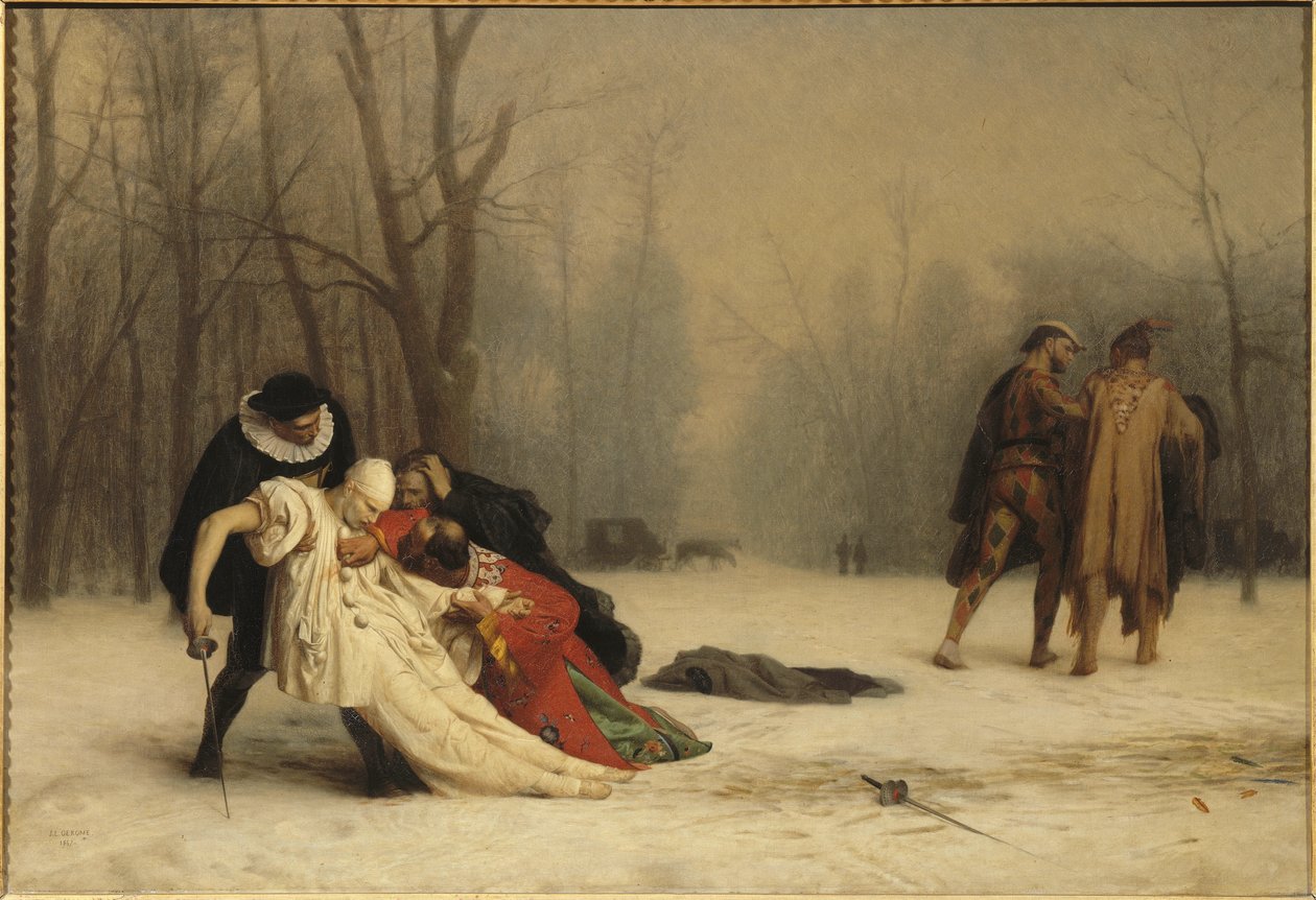 Po maskovaném míči od Jean Leon Gerome