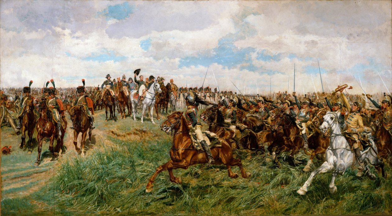 1807, Friedland (olej na plátně) od Jean Louis Ernest Meissonier