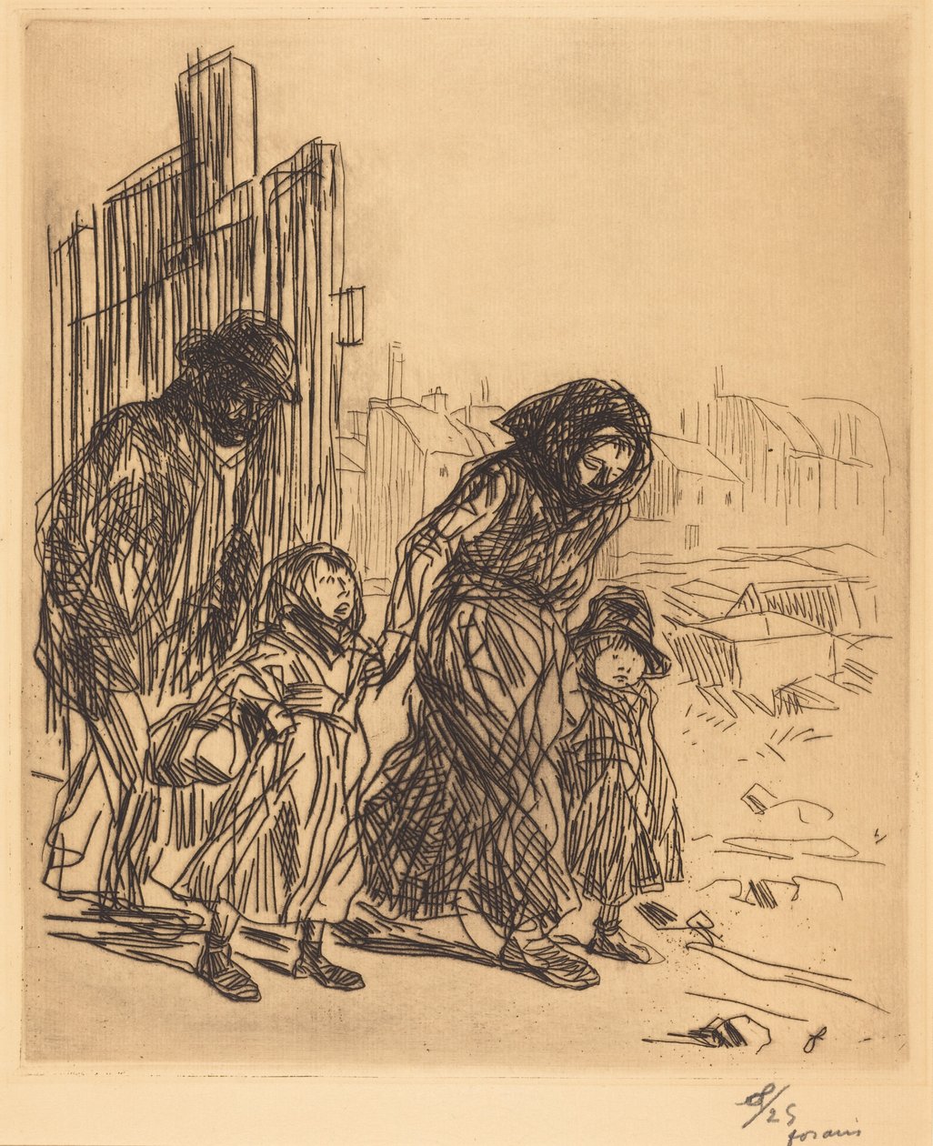 Po záchvatu (After the Seizure) od Jean-Louis Forain