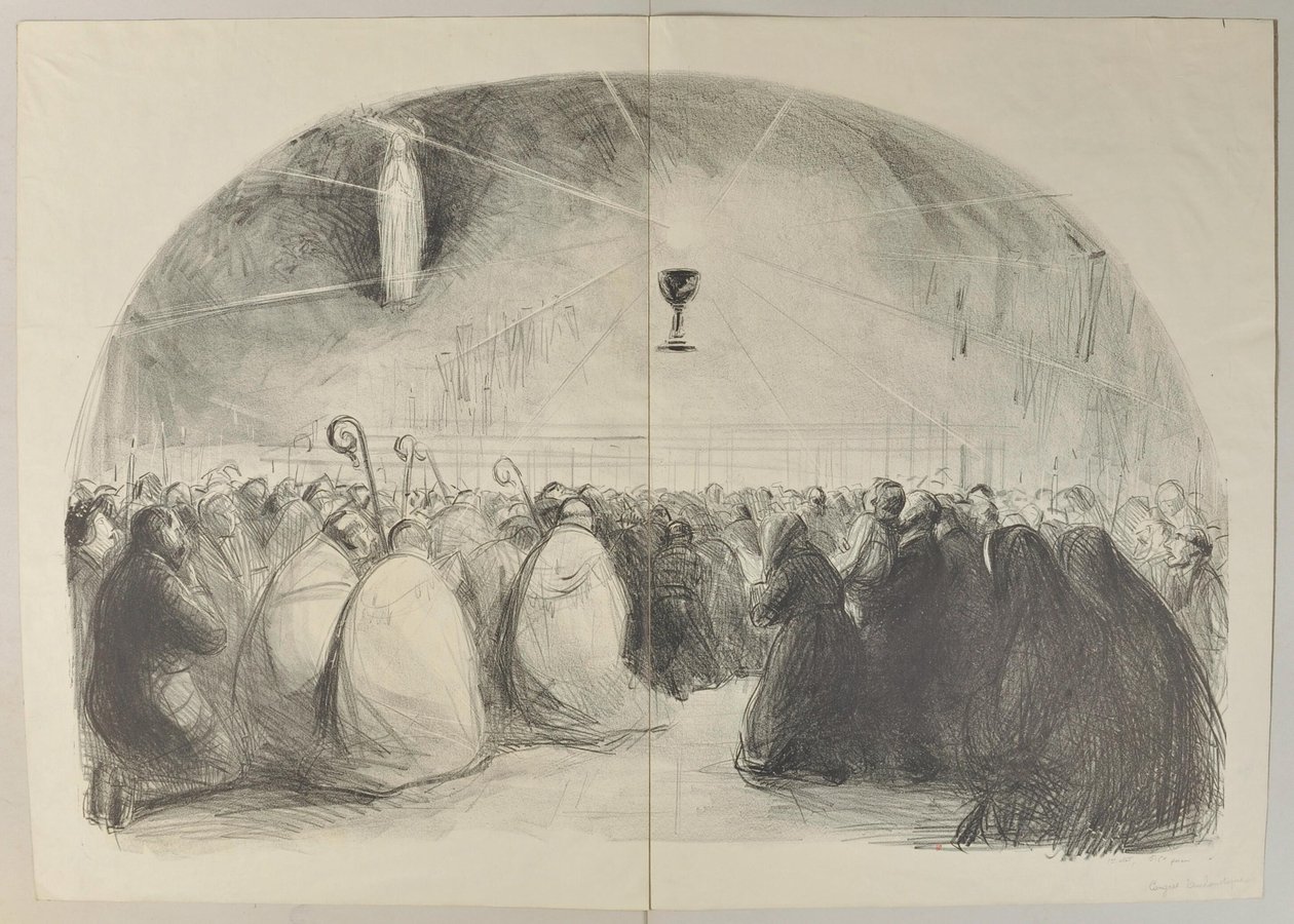 Eucharistický kongres od Jean-Louis Forain