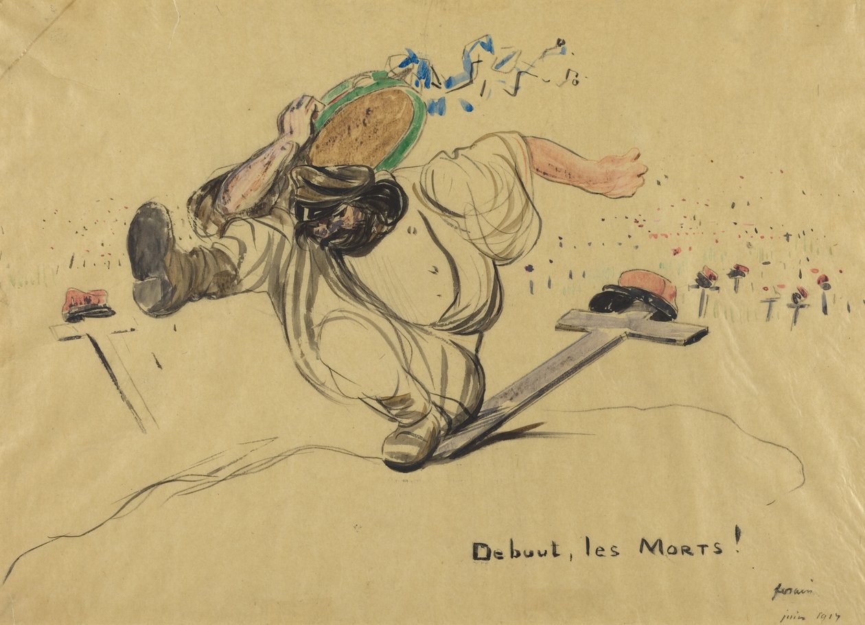 Vstaňte, mrtví! od Jean-Louis Forain