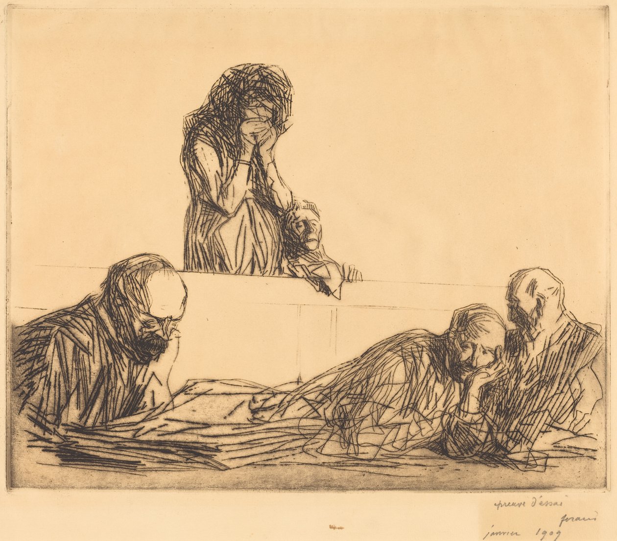 Svobodná matka, první deska od Jean-Louis Forain