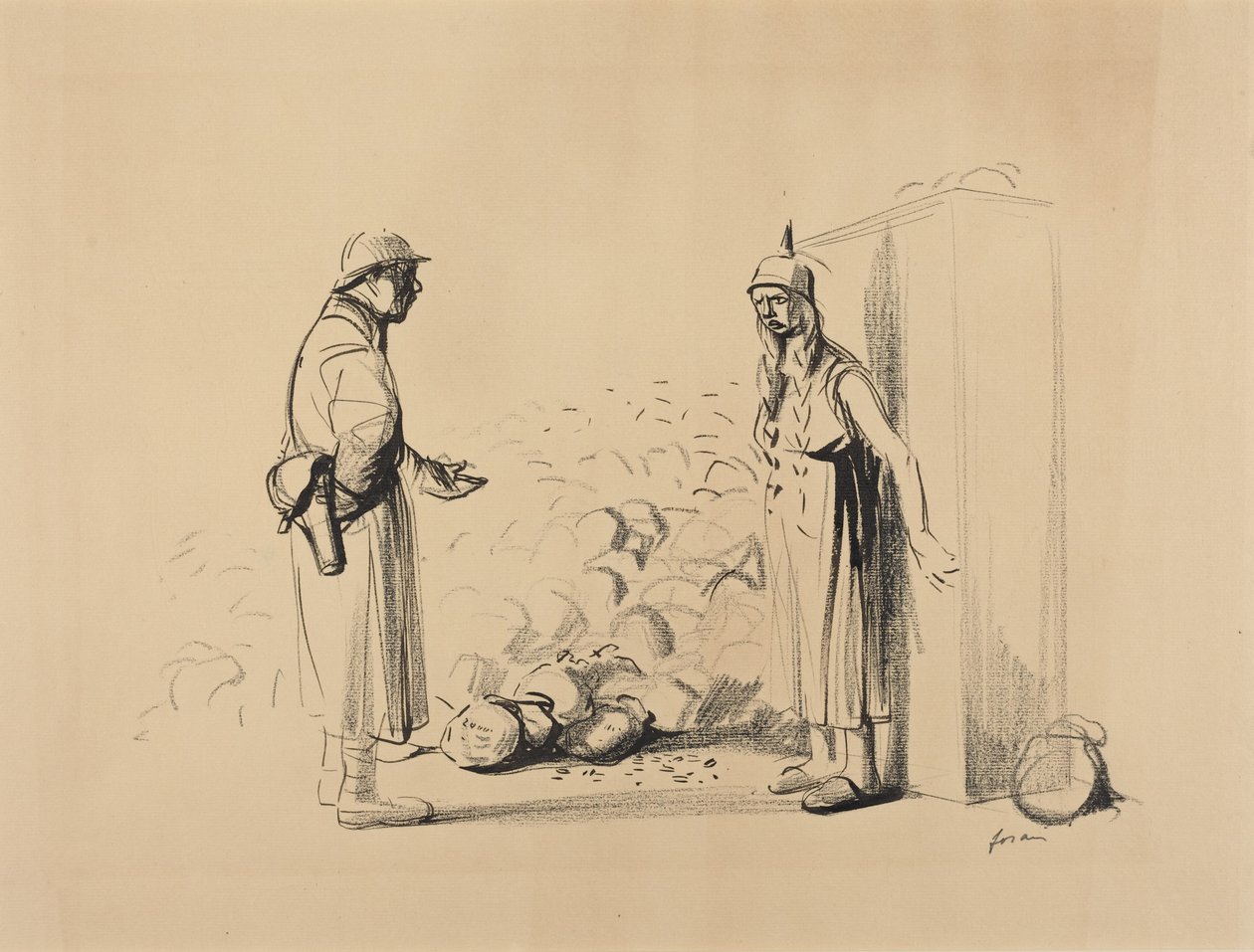 Schovávání „louis“ od Jean-Louis Forain