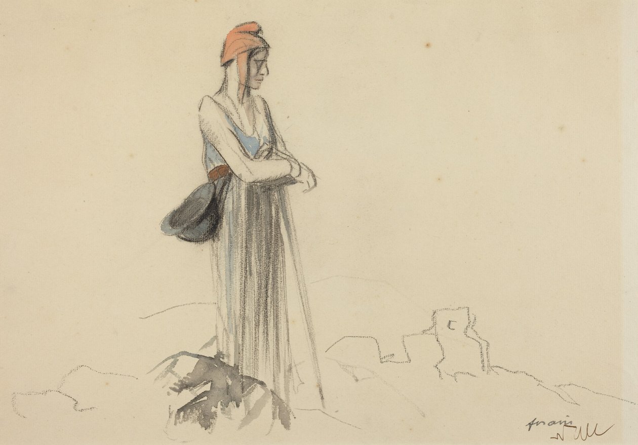 Francie čeká (France Waits) od Jean-Louis Forain