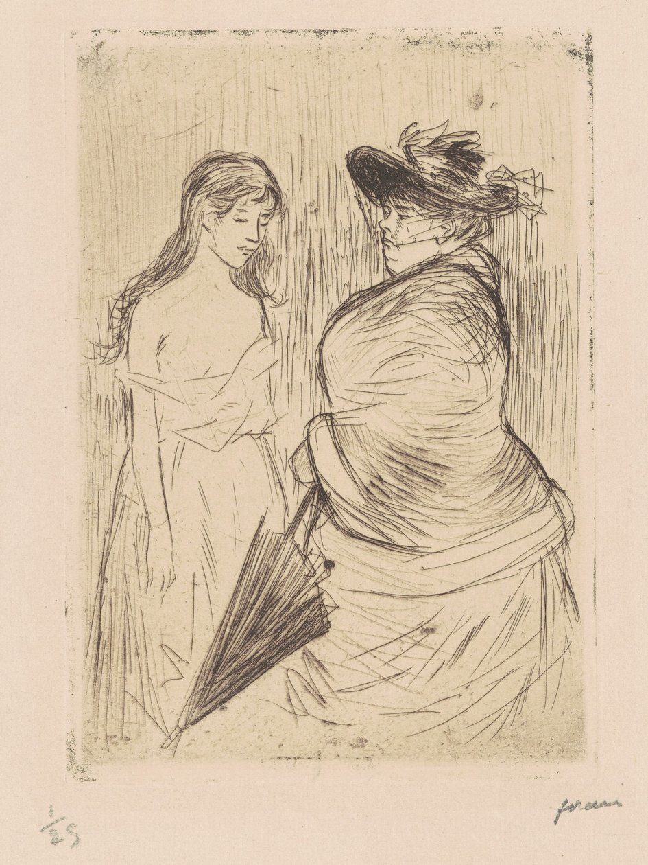 Pojednání o obchodu s bílými otrokyněmi (The White Slave Trade) od Jean-Louis Forain